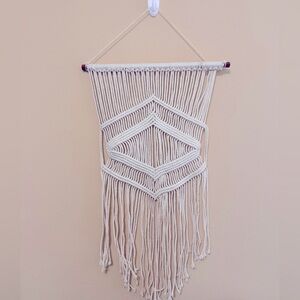 Macrame boho chic wall decor housewarming gift